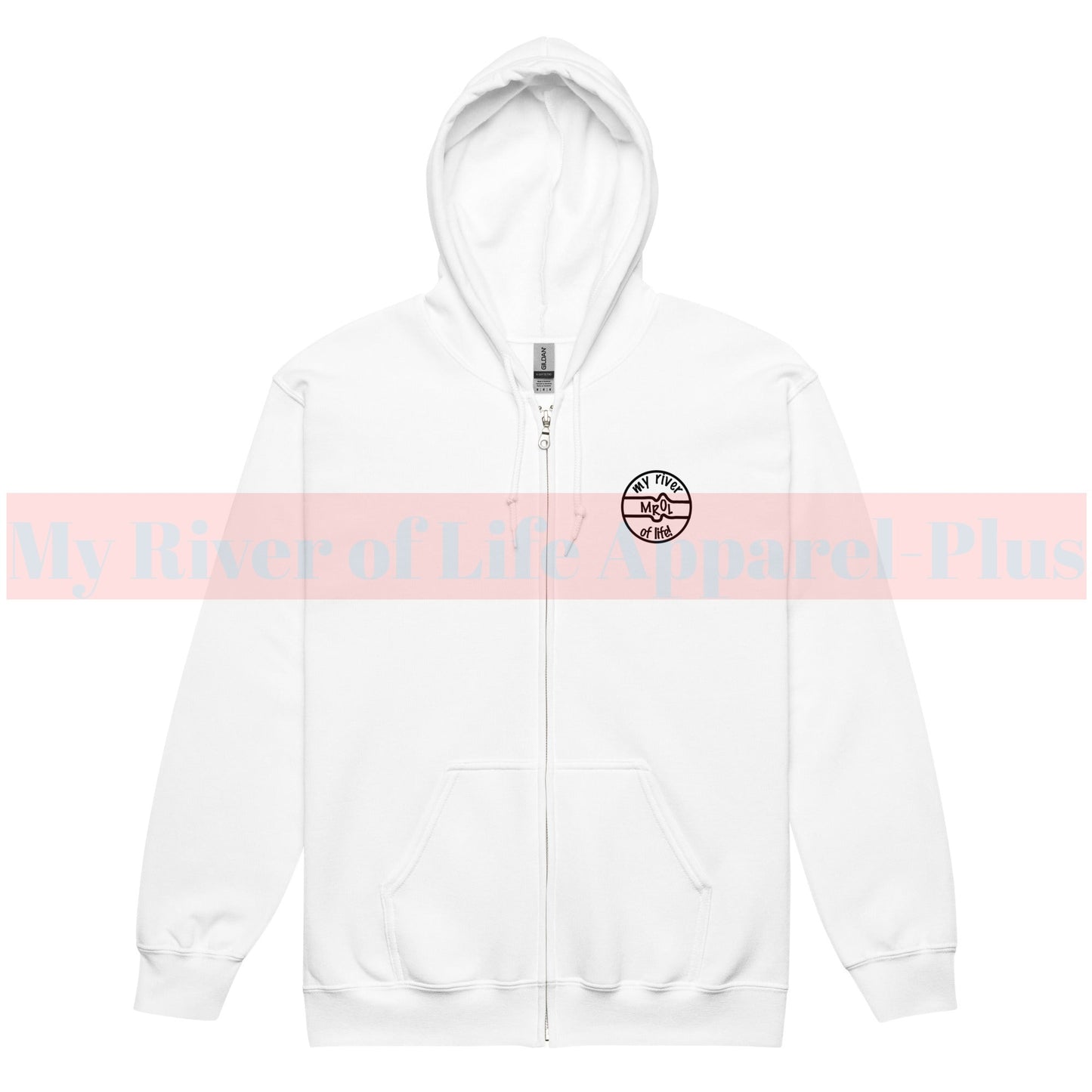 Women's heavy blend zip hoodie By My River Of Life