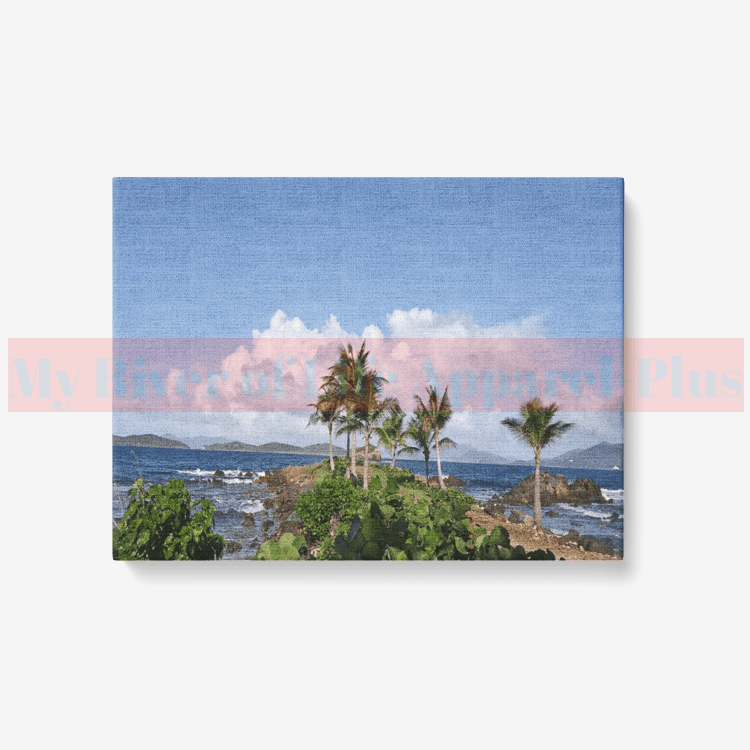 "The Palms" Canvas Wall Art
