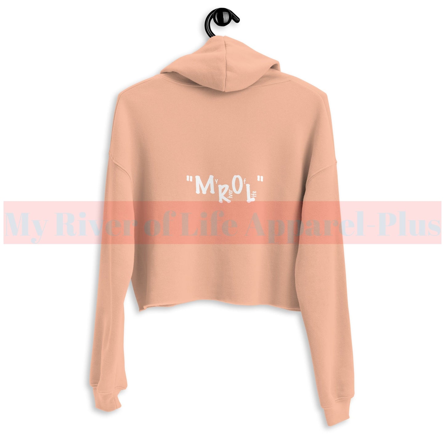 My River Of Life Cropped Hoodie