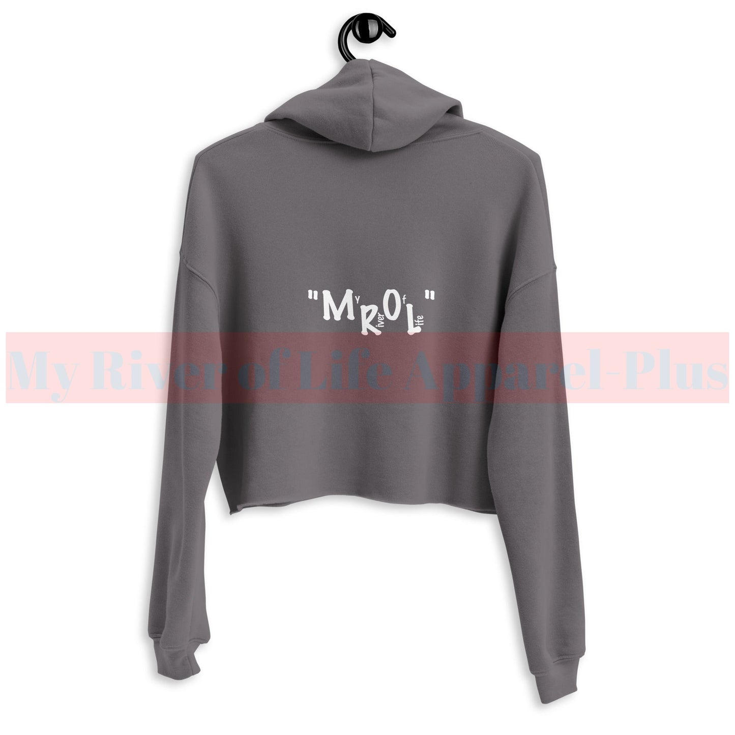 My River Of Life Cropped Hoodie