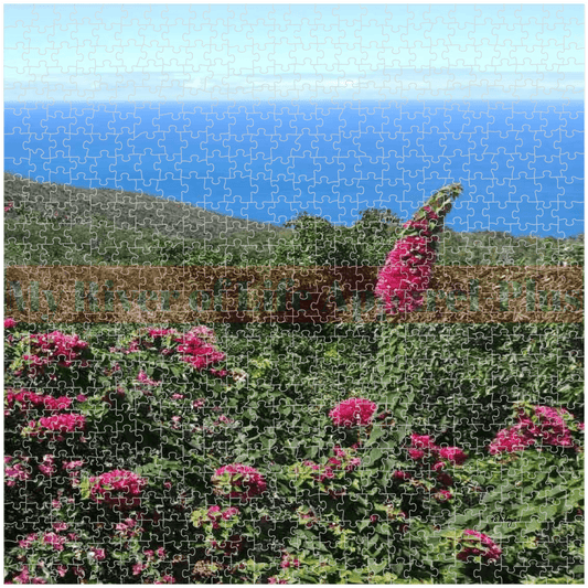 "Flowers & The Ocean" Puzzle (676 or 1014 pc)