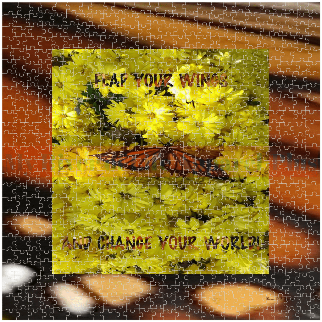 "Magic Of The Monarch" Puzzle (676 pc)