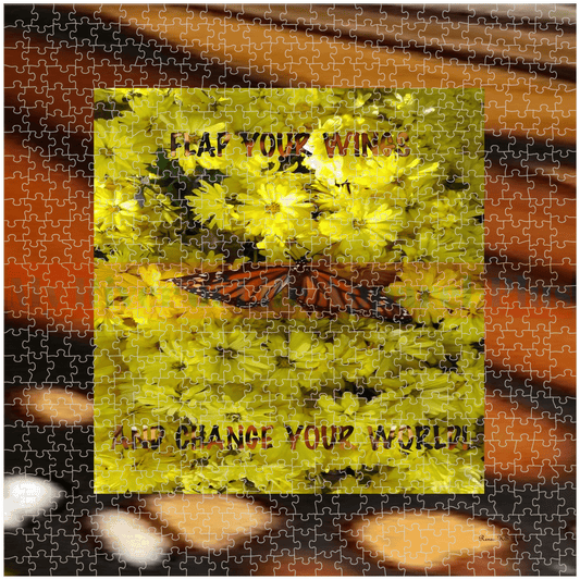 "Magic Of The Monarch" Puzzle (676 pc)