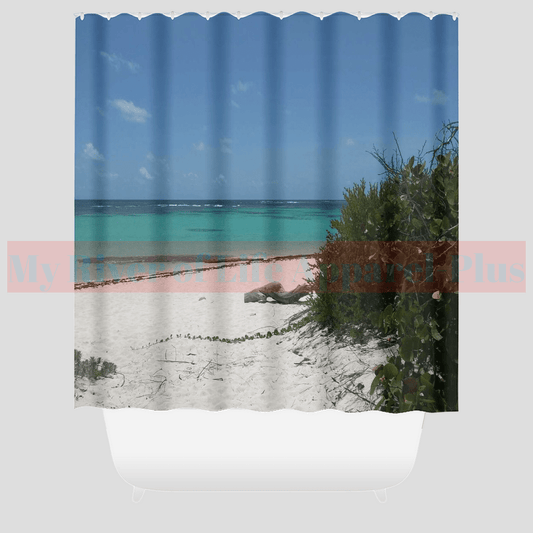 Shower Curtain (Beach Path)