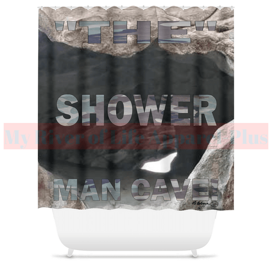 Camo "Man Cave" (2) Shower Curtain